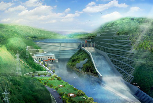 开福老挝南塔河1号水电站项目